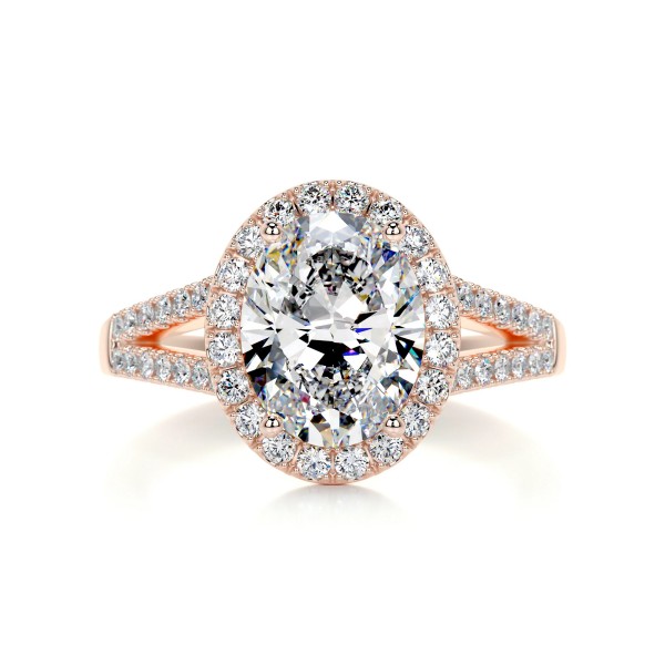 Serene Enchantment Gold Diamond Ring Oval 1 f96b8f1c