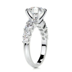 Serenade Brilliance Gold Diamond Ring Round 7